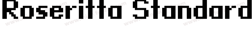 Roseritta Standard字体转换